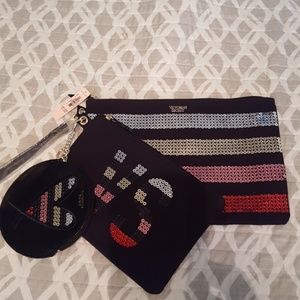 Victoria's Secret pouch trio
